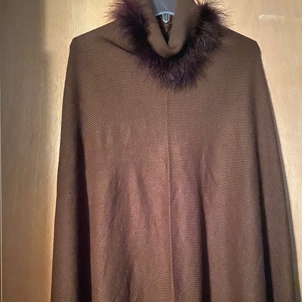 Cute Brown Poncho